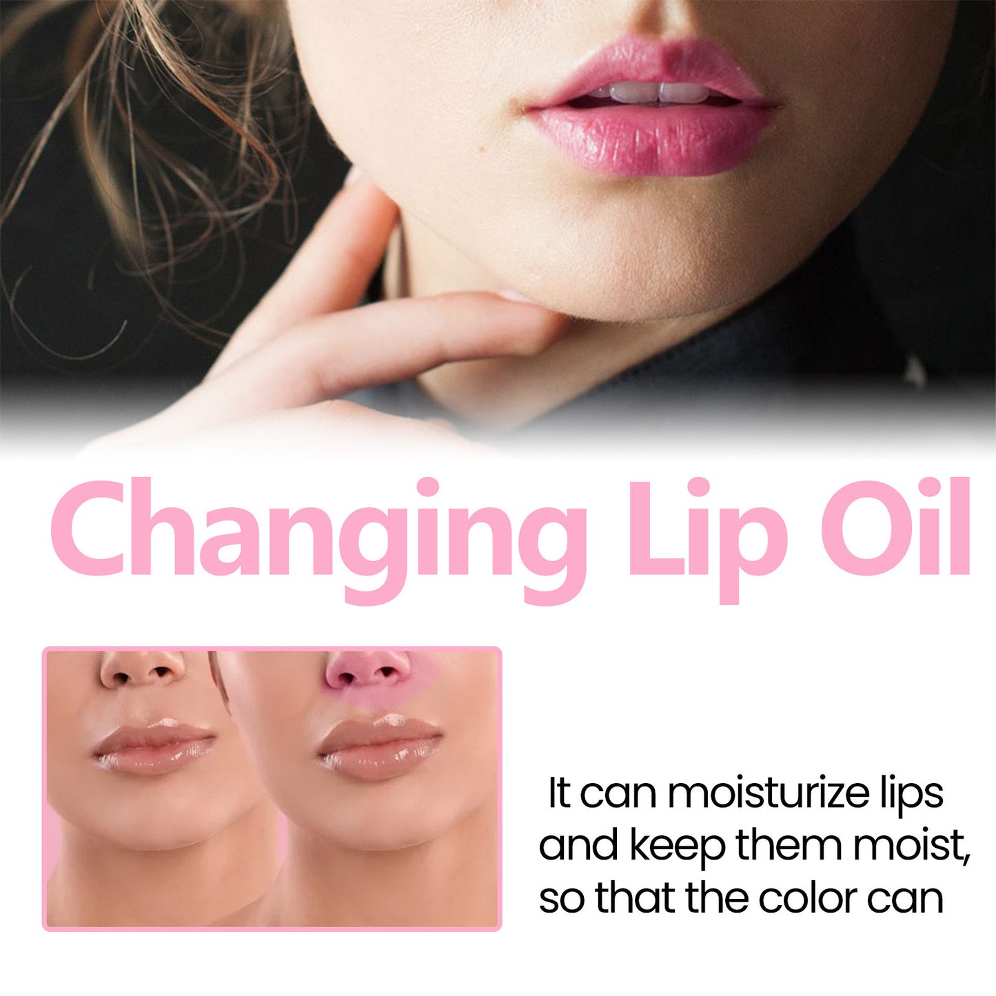 Moisturizing Color Changing Lip Care Oil