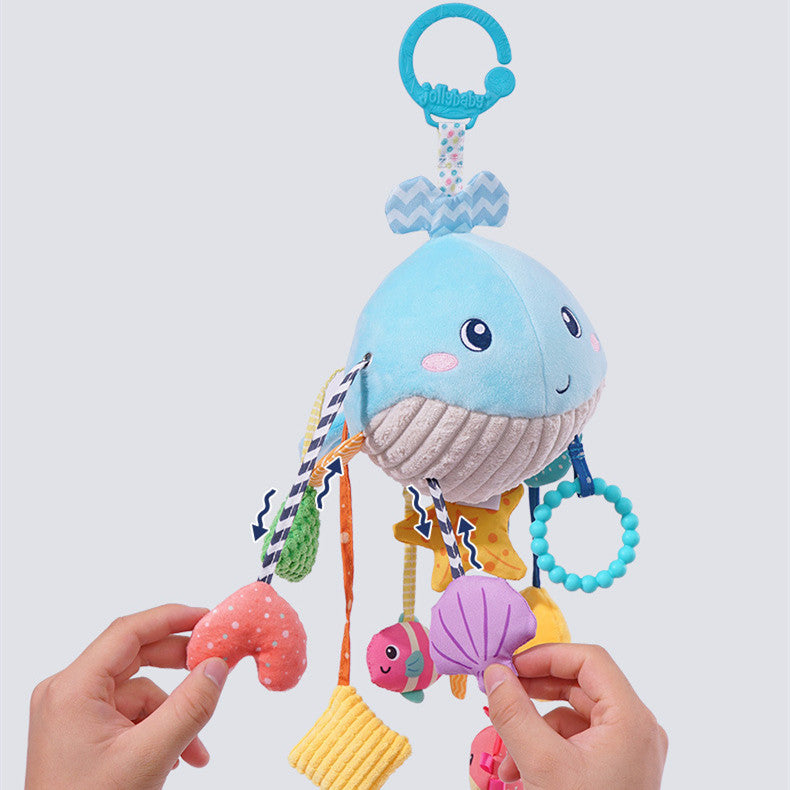Soft Fabric Sensory Drawstring Toys for Infants