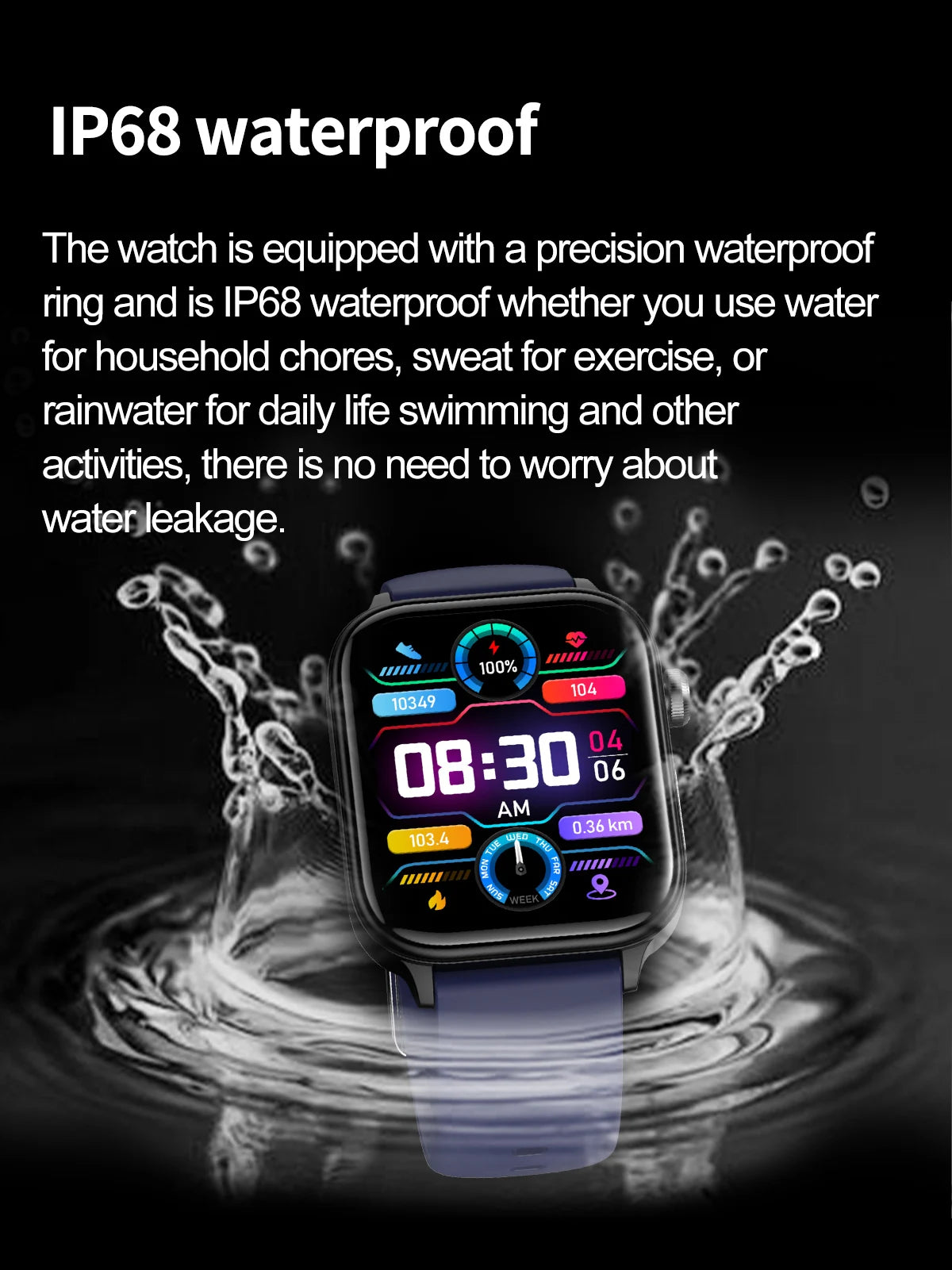 GUHUAVMI LADIES SMART WATCH