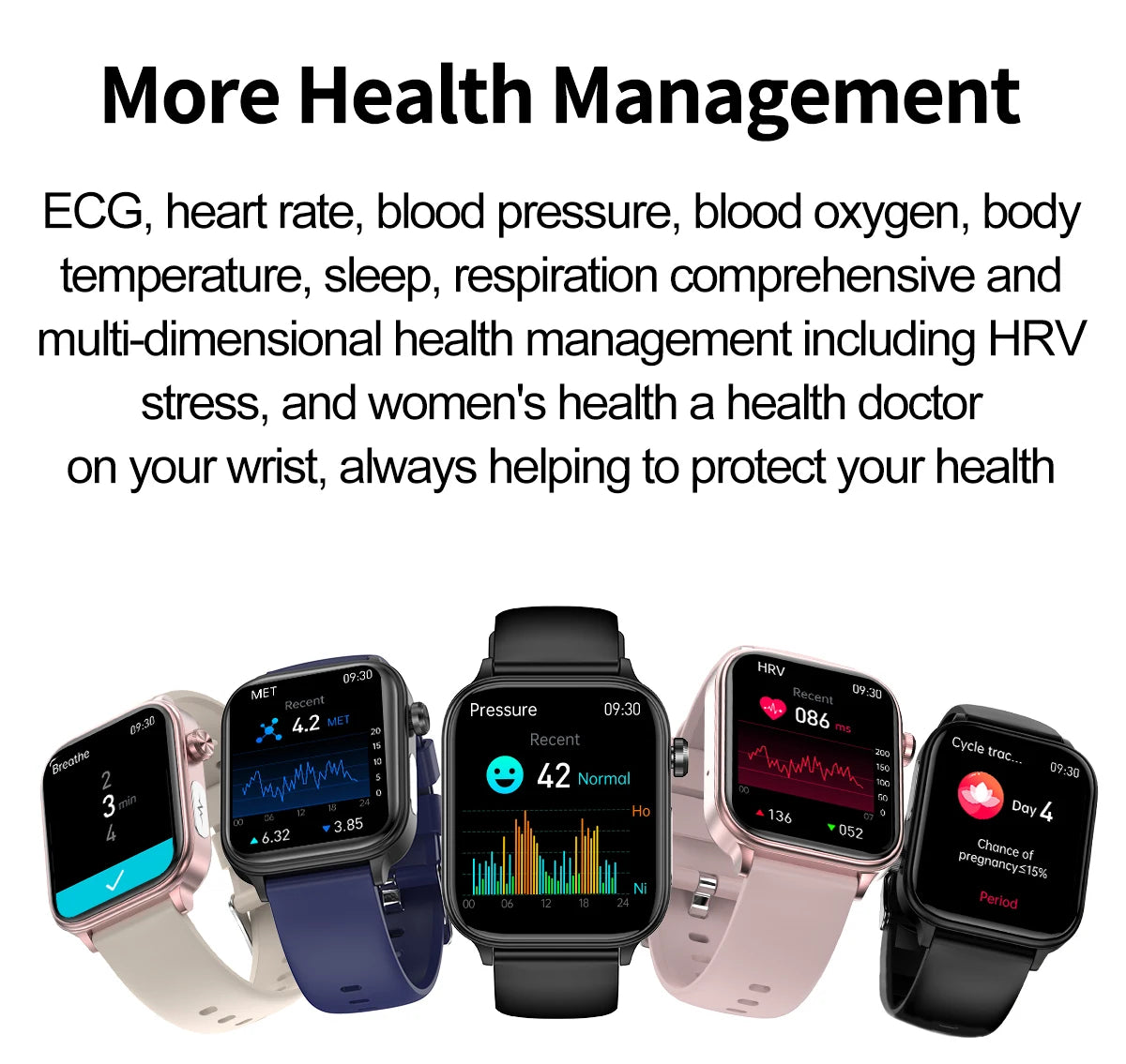 GUHUAVMI LADIES SMART WATCH