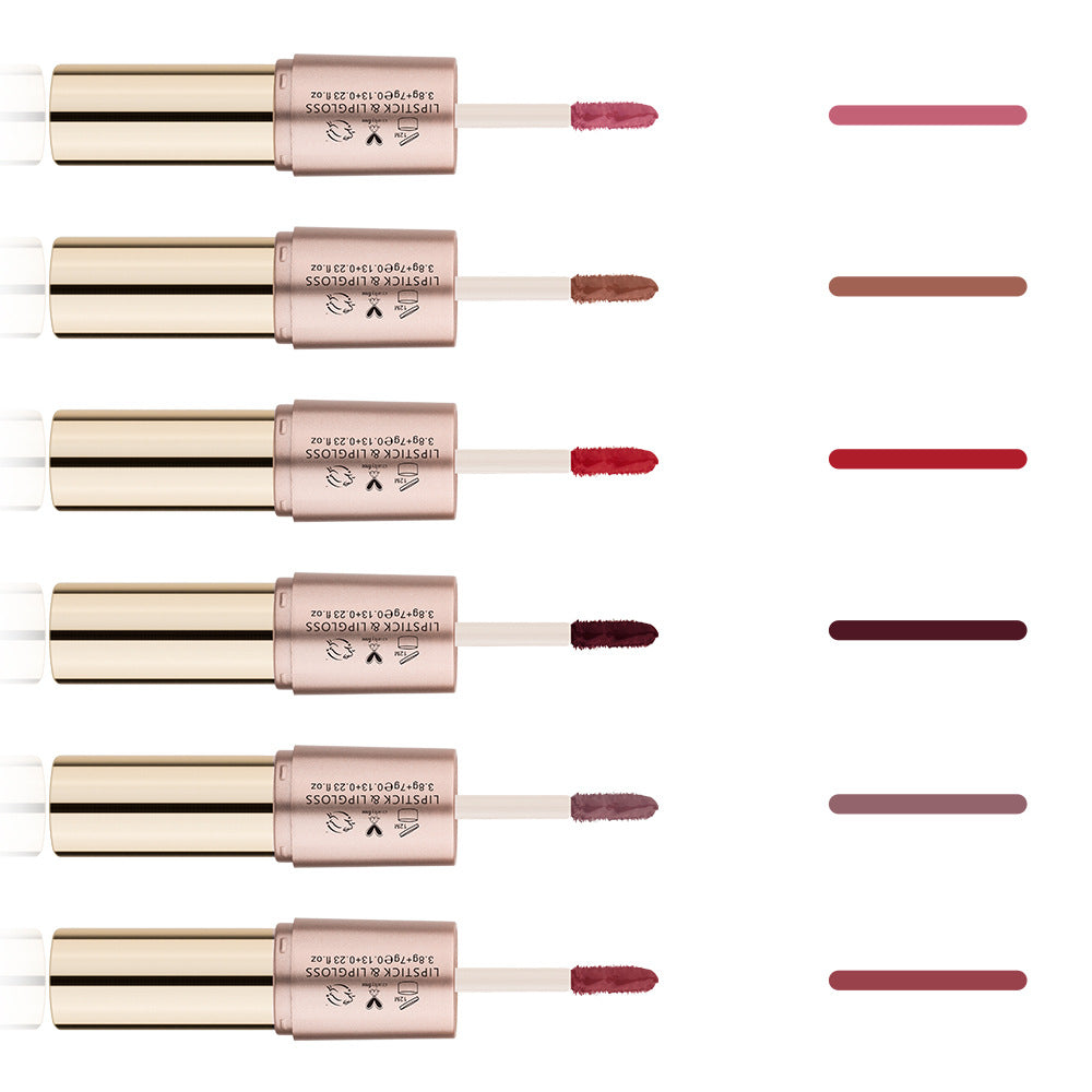 Matte Lipstick and Lip Gloss