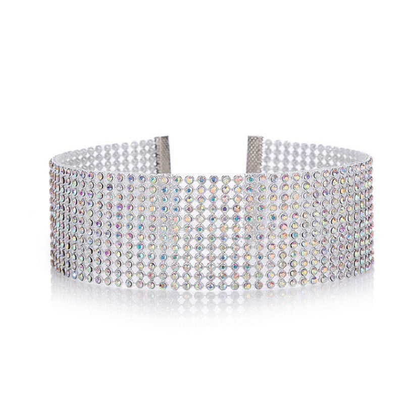 Crystal Rhinestone Wedding Necklace