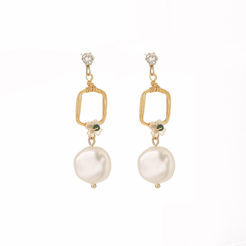 Pearl Earrings and Pendant Necklace