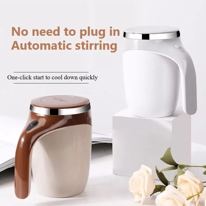 Self Stirring Mug Coffee Cup USB Rechargeable Automatic Stirring Coffee Mug  US