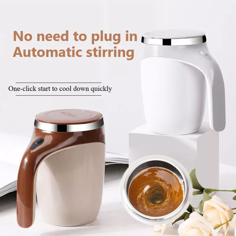 Rechargeable Self Stirring Coffee Mug Magnetic Coffee Cup Automaic
