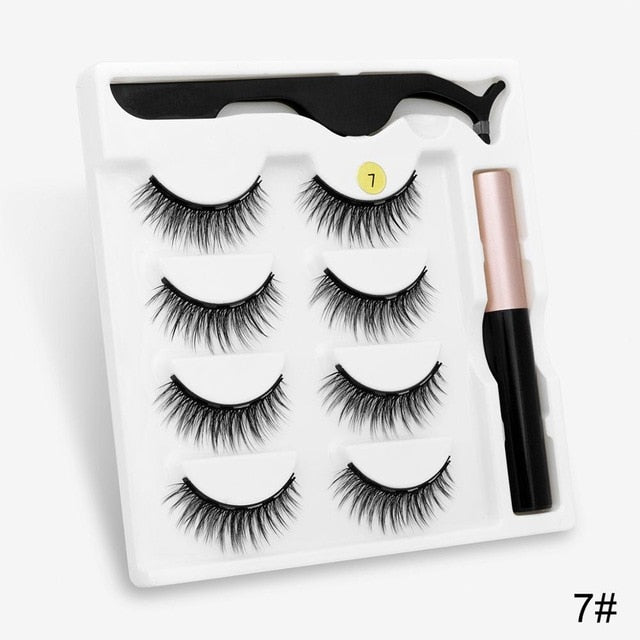 Women's Unique Magnetic Eyelashes - Ladies Hair Extensions