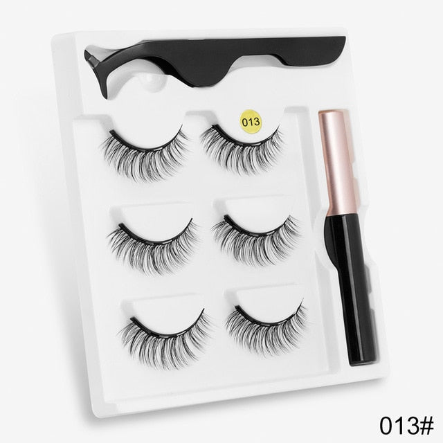 Women's Unique Magnetic Eyelashes - Ladies Hair Extensions