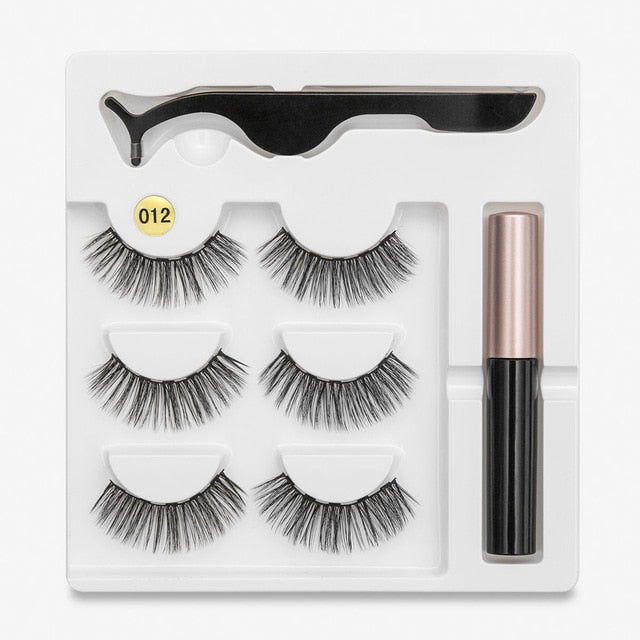 Women's Unique Magnetic Eyelashes - Ladies Hair Extensions