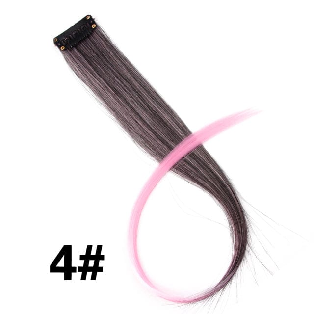 Coloured Clip in Hair Extension