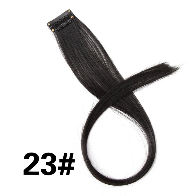 Coloured Clip in Hair Extension