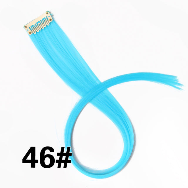 Coloured Clip in Hair Extension