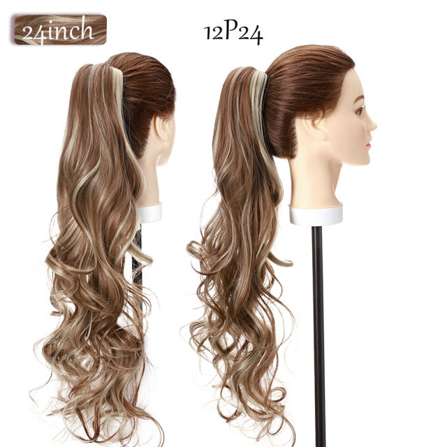 Ponytail Clip in Hair Extensions