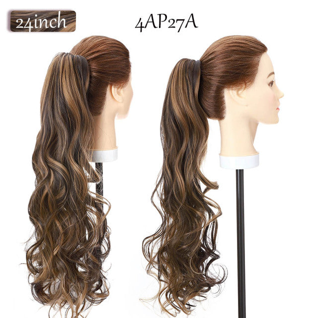 Ponytail Clip in Hair Extensions