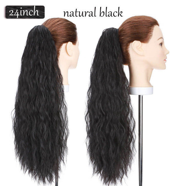 Ponytail Clip in Hair Extensions