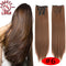 Straight Natural Black Clip In Hair Extensions