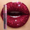 Lipstick with Diamond Shimmer Glitter