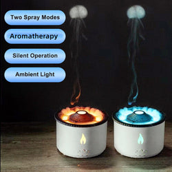 Enhance Your Space with the Ultrasonic Essential Oil Humidifier Volcano Aromatherapy | Therapeutic Benefits and Relaxing Ambiance