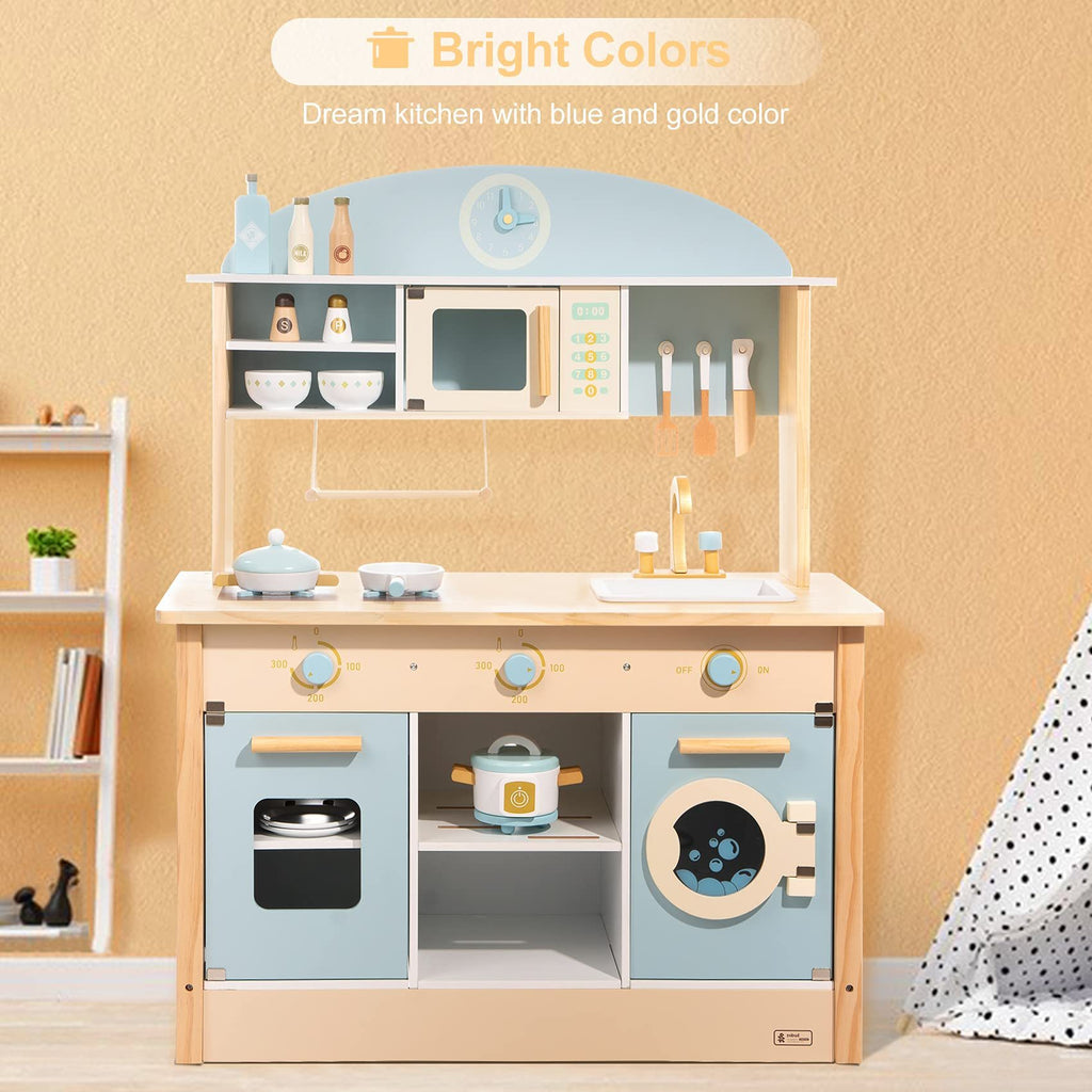 ROBOTIME Wooden Play Kitchen Set