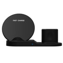 Apple-Compatible Multi-Device 3-in-1 Wireless Charger