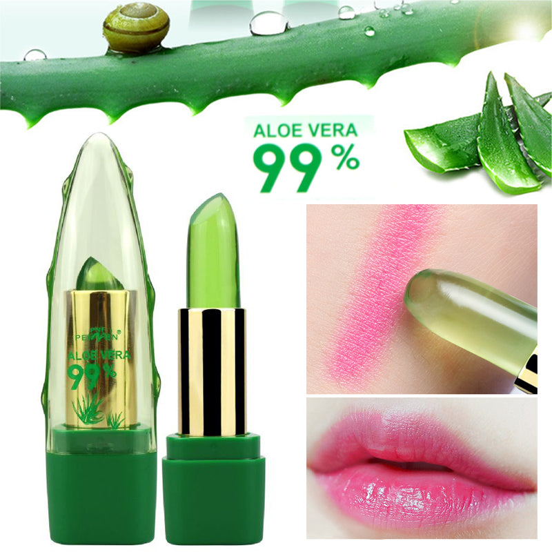 Aloe Vera Gel Color Changing Lipstick Gloss