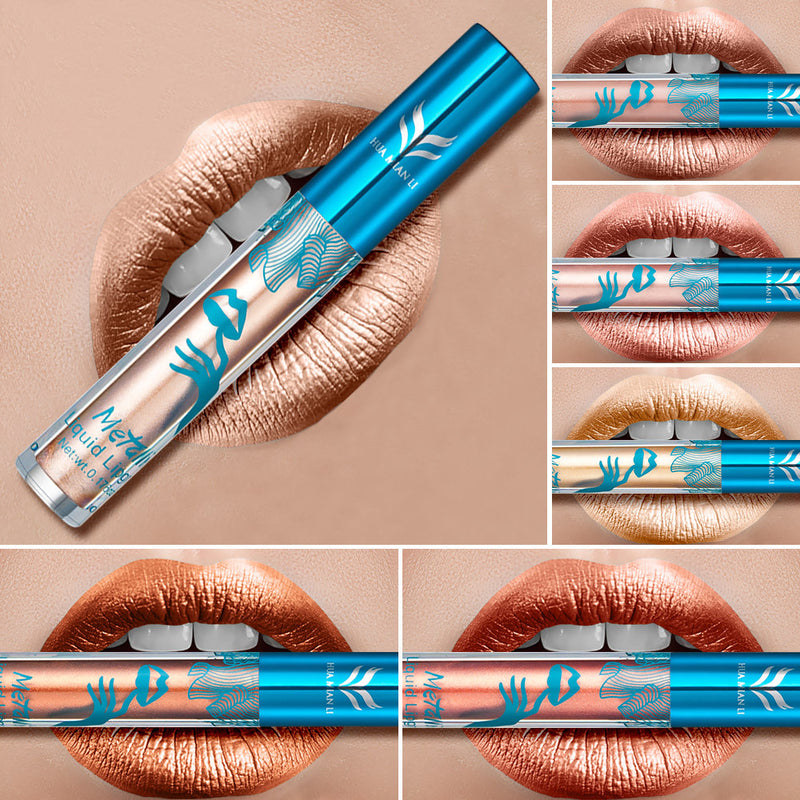 Glam up with 5g of allure! Long-Lasting Glitter Lip Gloss promises a pocket-sized dose of bold, touch-proof glamour. 