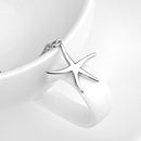 Starfish Pendant Five-Pointed Star Necklace