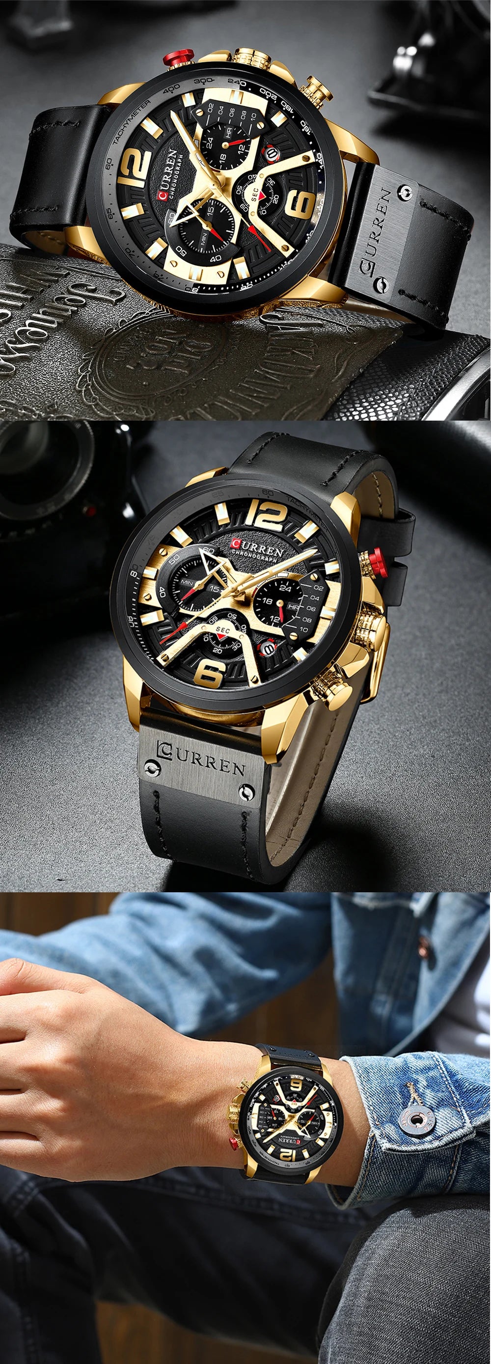 CURREN Casual Sport Watch for Men