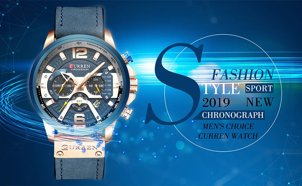 CURREN Casual Sport Watch for Men