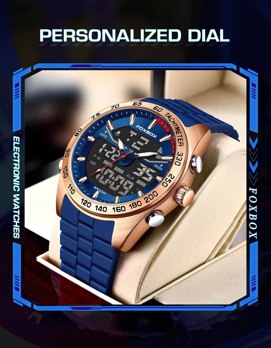 FOXBOX Fashion Military Watch