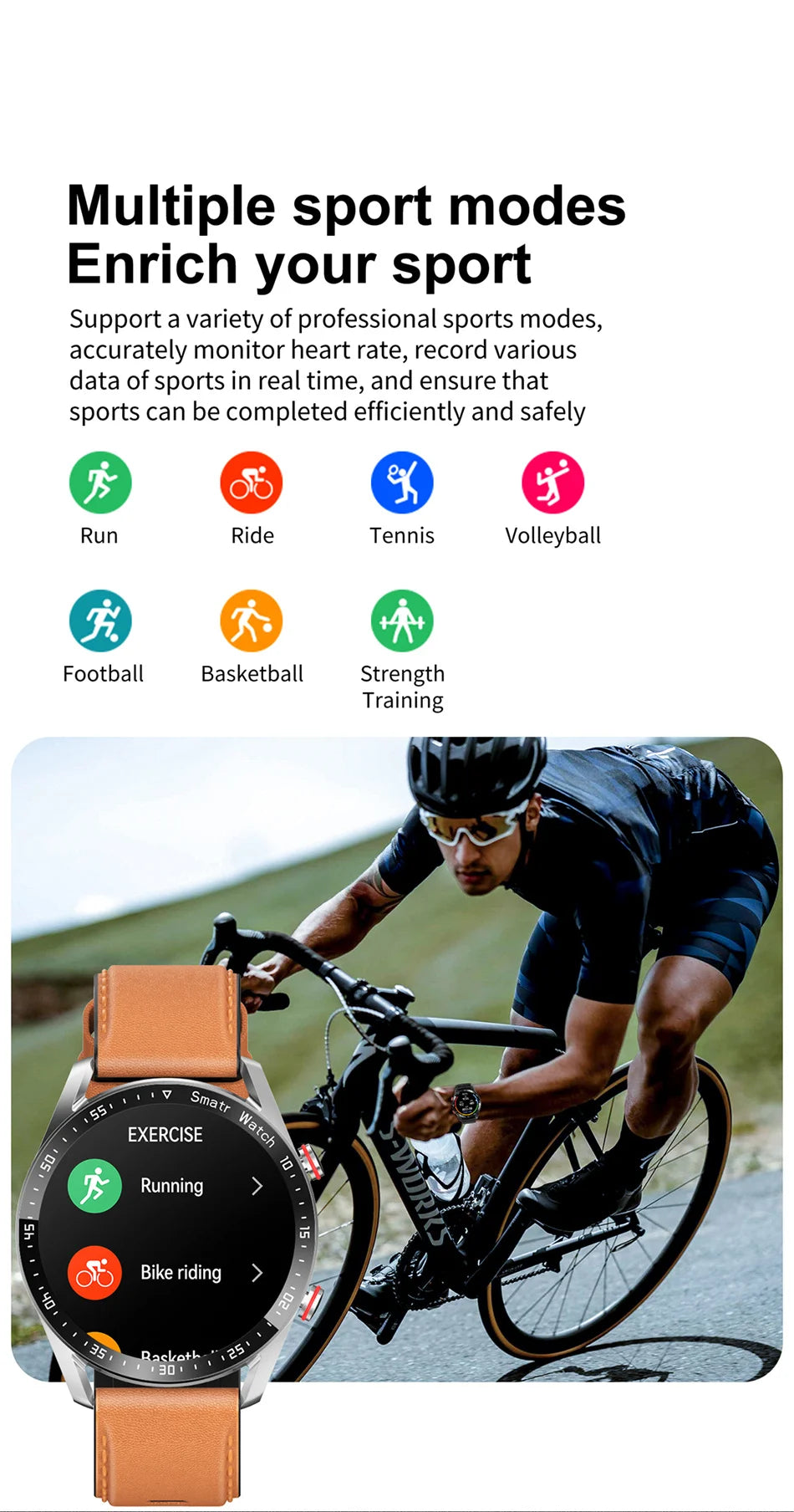 ECG+PPG Bluetooth Call Smart Watch for Men