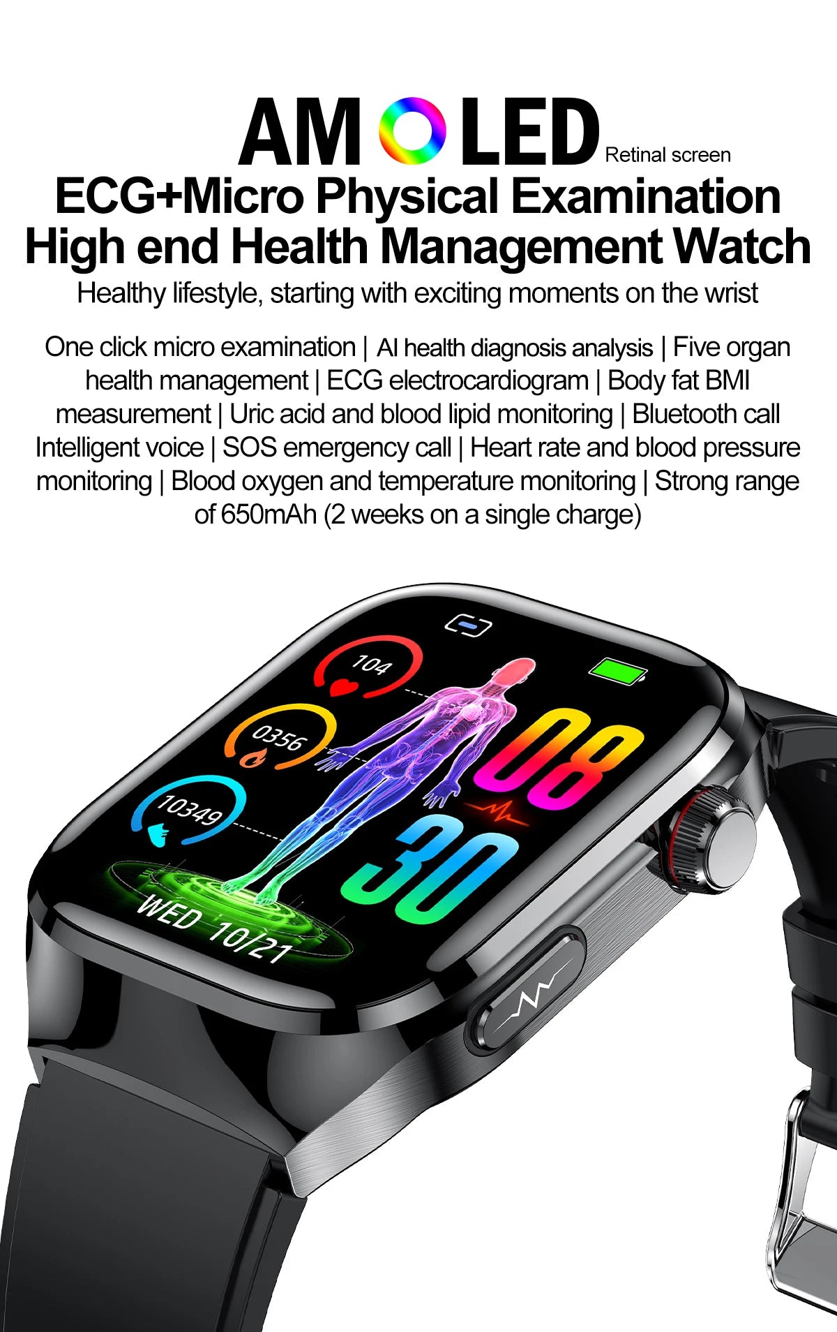 Micro Physical Examination Smart Watch