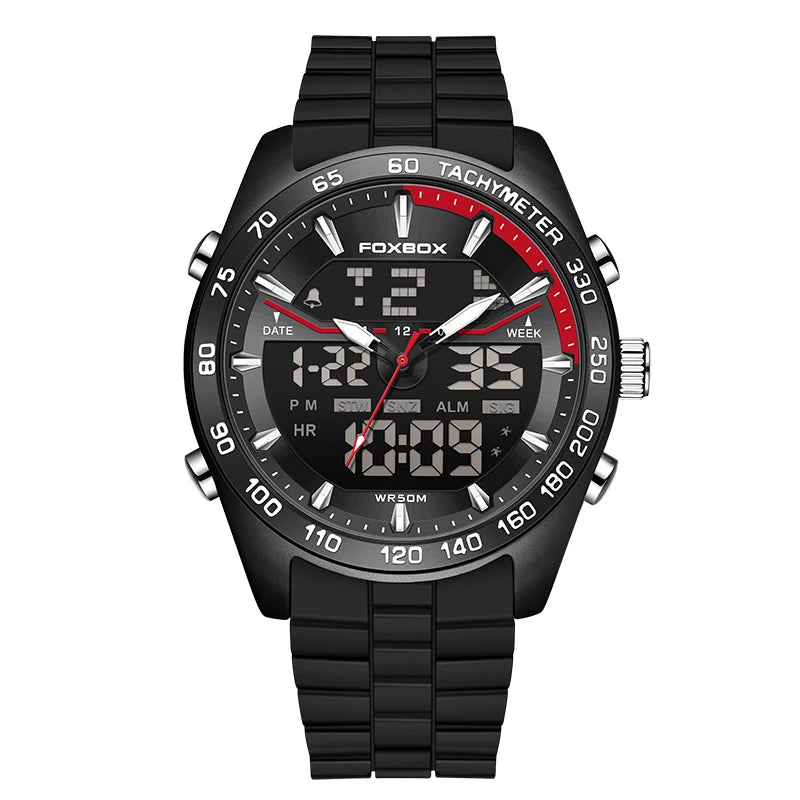 FOXBOX Fashion Military Watch