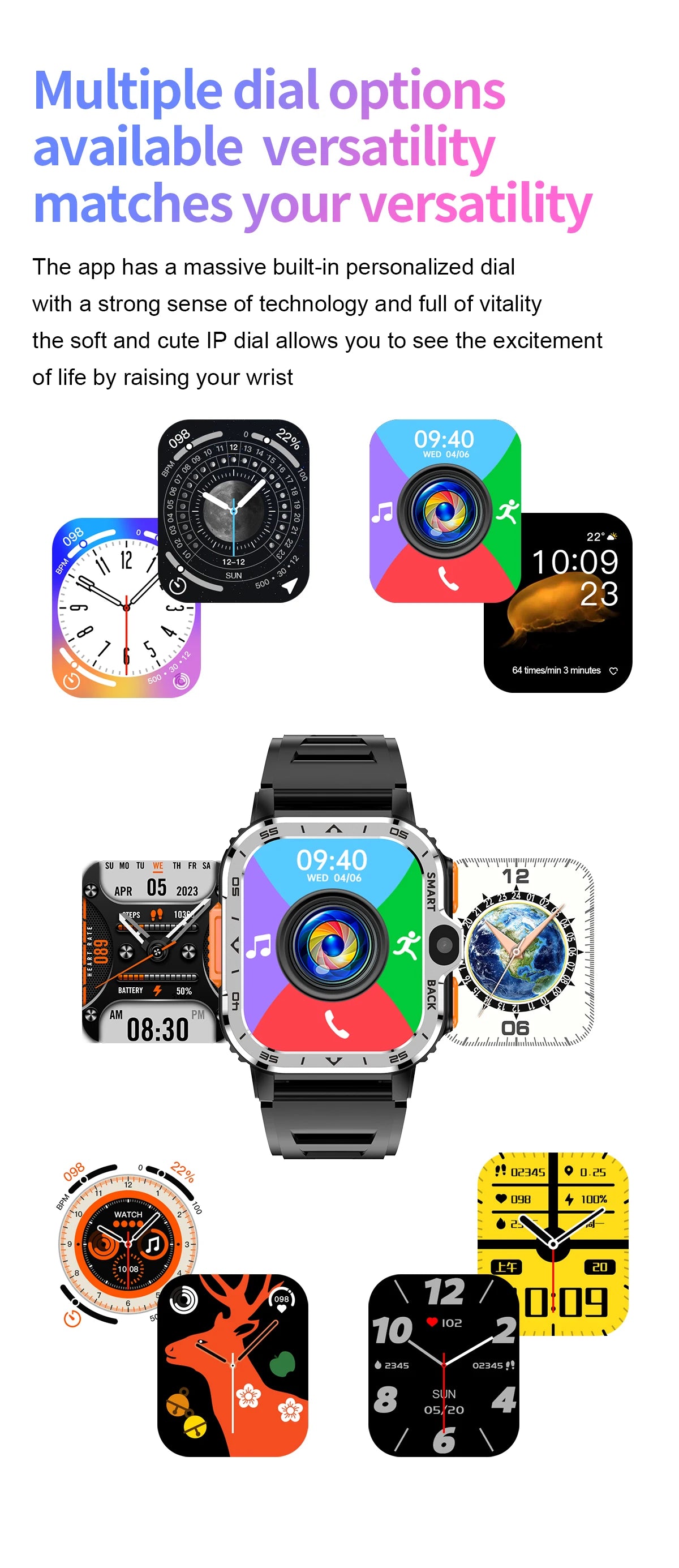 Valdus Android Smart Watch for Men