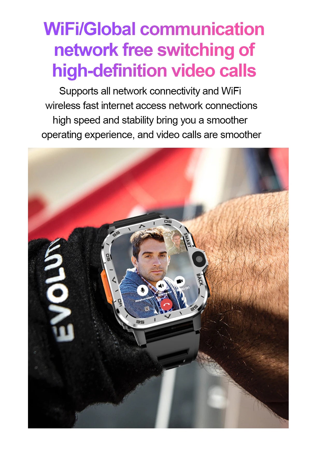 Valdus Android Smart Watch for Men