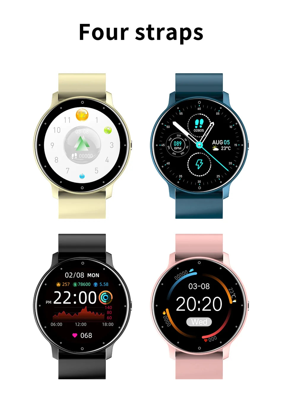 Smart Sports Fitness Watch