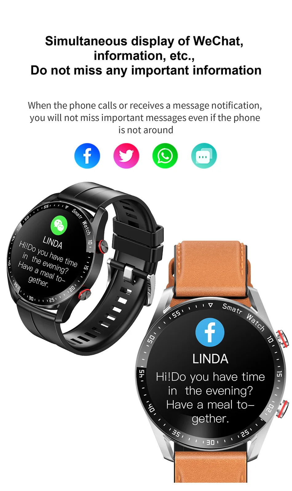 ECG+PPG Bluetooth Call Smart Watch for Men