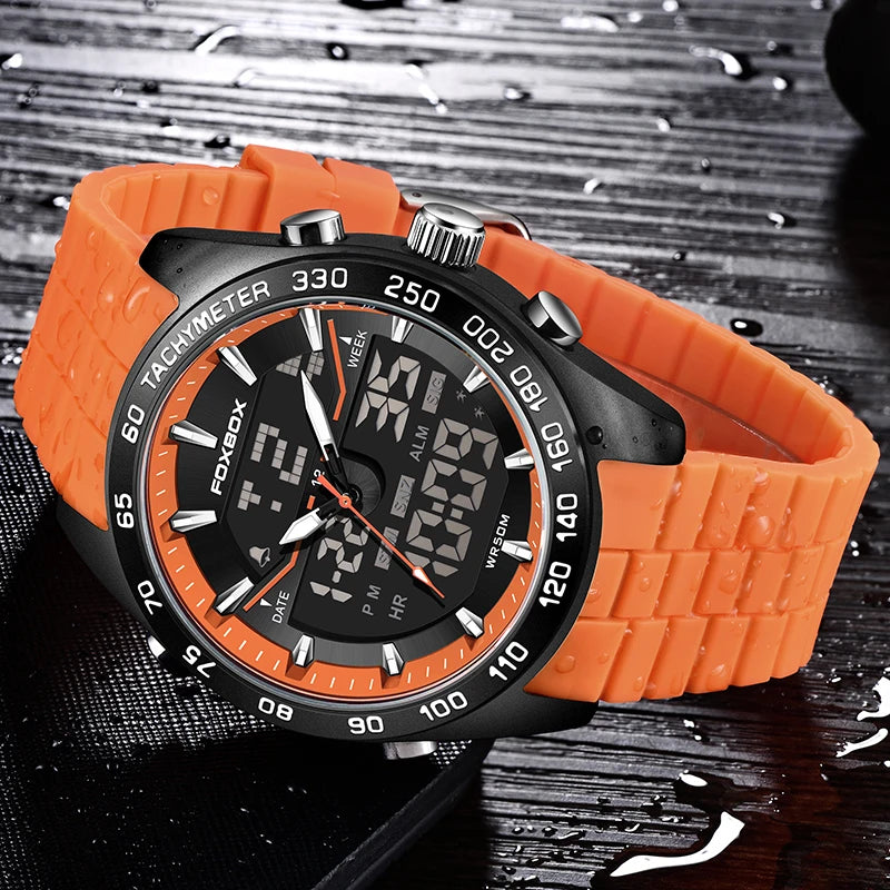 FOXBOX Fashion Military Watch