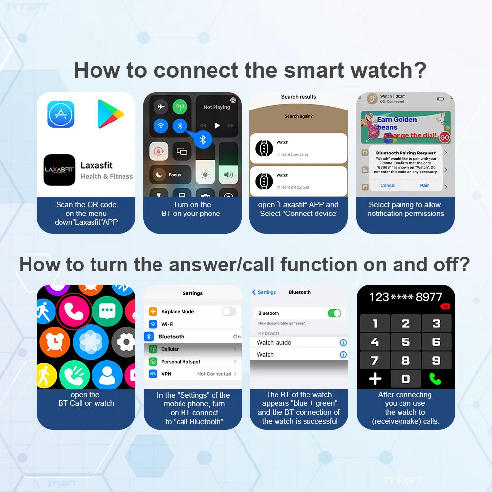 LAXASFIT T900Ultra Smartwatch