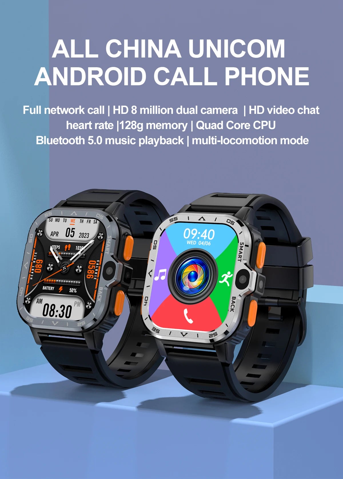 Valdus Android Smart Watch for Men