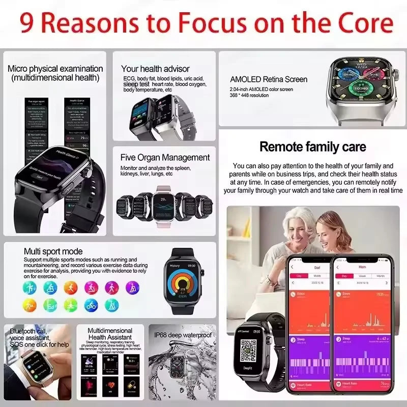 Micro Physical Examination Smart Watch