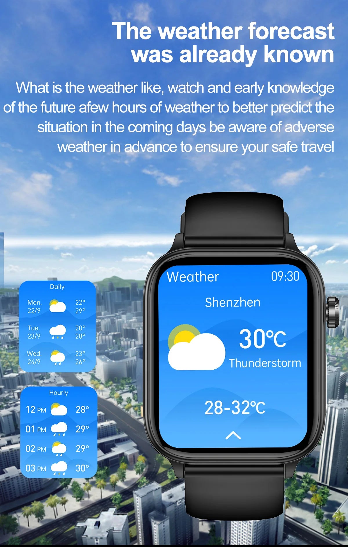 GUHUAVMI LADIES SMART WATCH