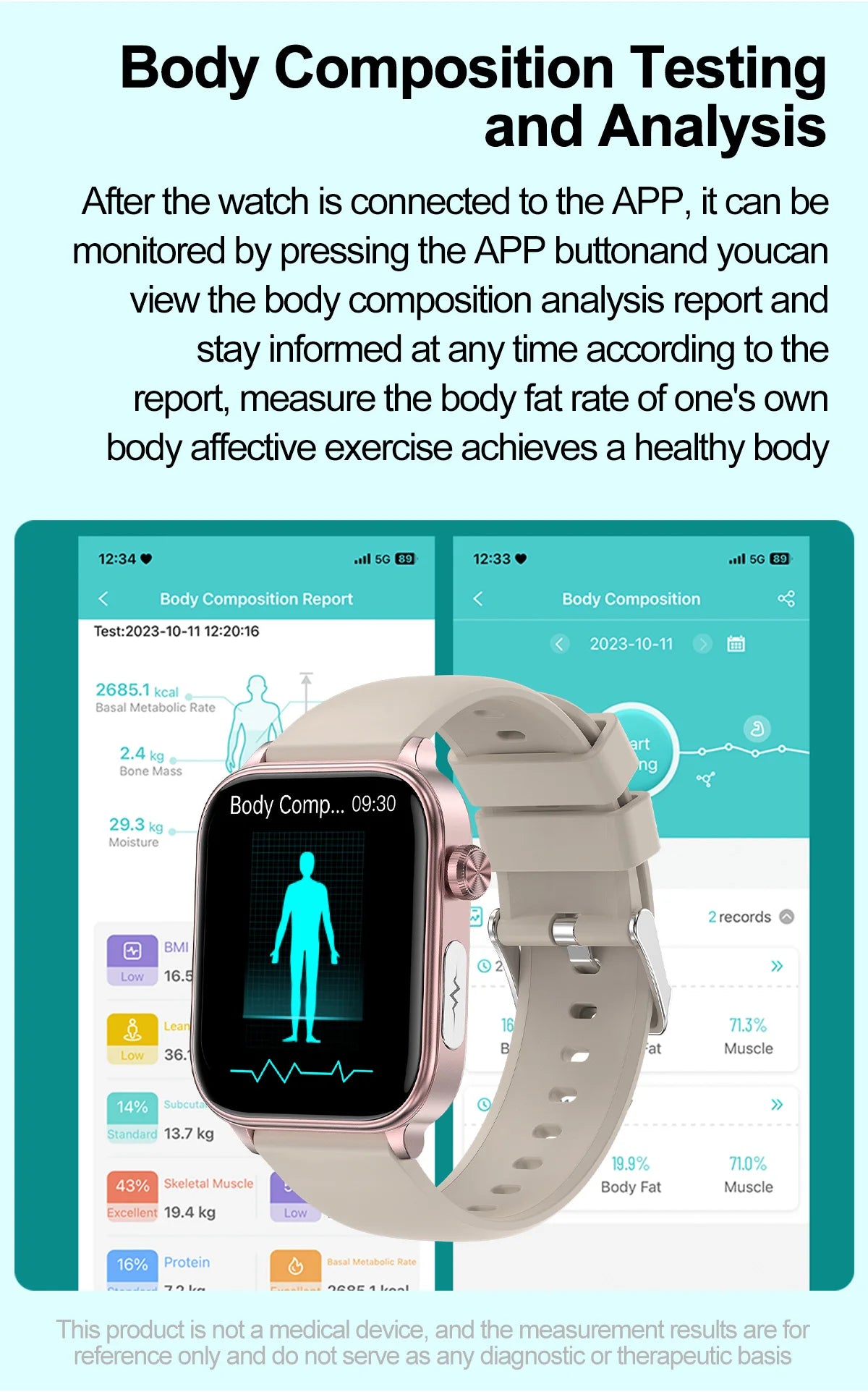 GUHUAVMI LADIES SMART WATCH