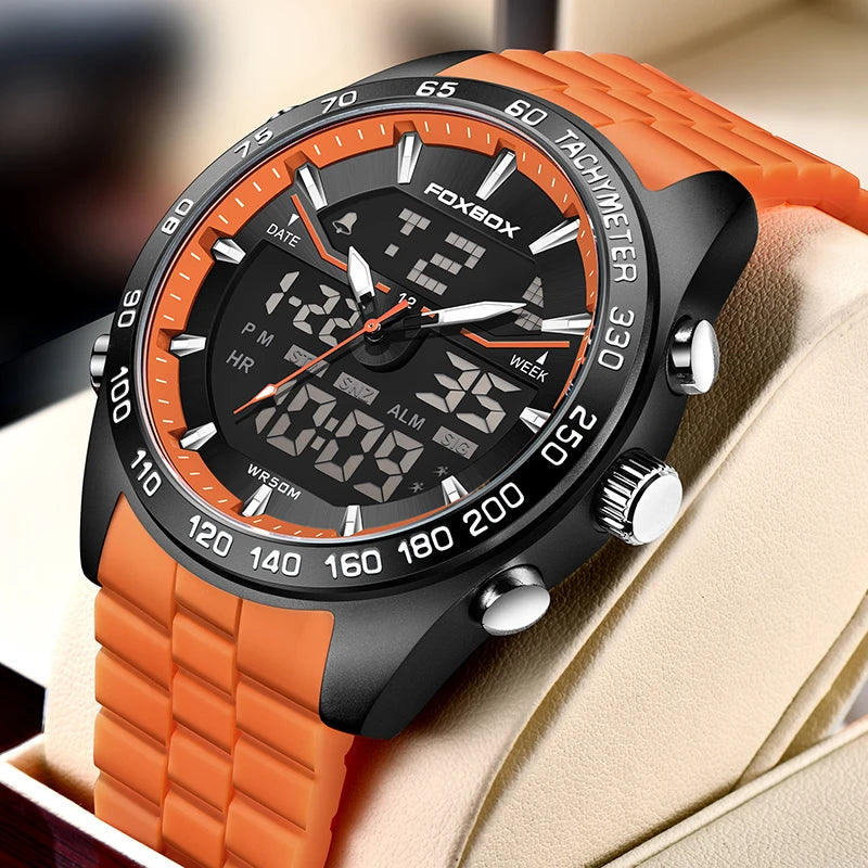 FOXBOX Fashion Military Watch