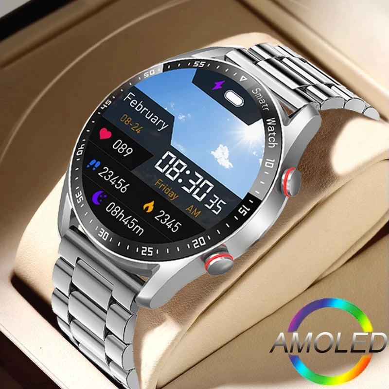 ECG+PPG Bluetooth Call Smart Watch for Men