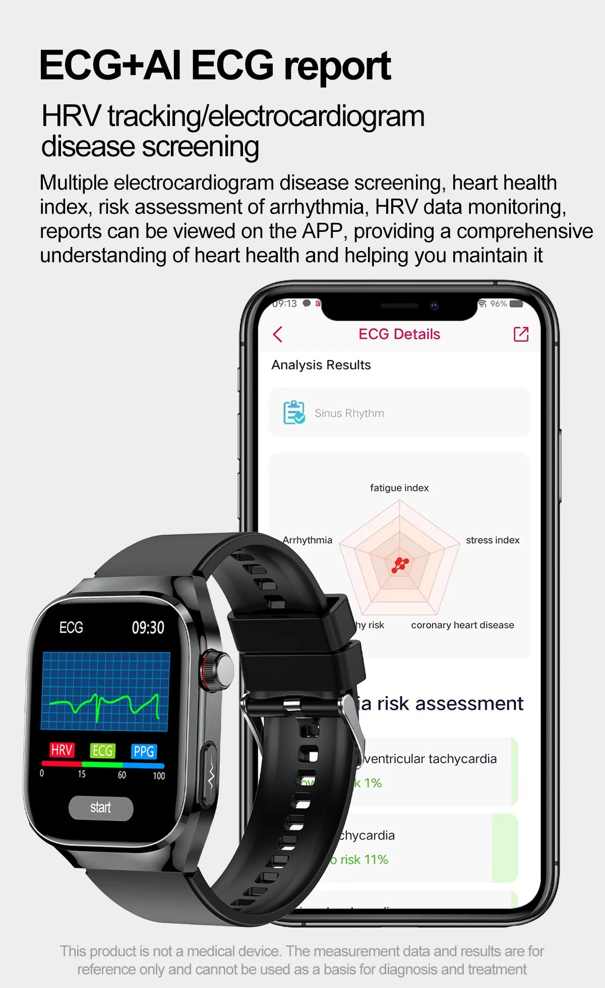 Micro Physical Examination Smart Watch