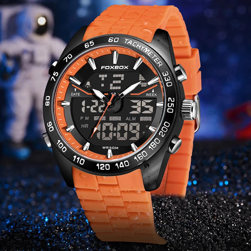 FOXBOX Fashion Military Watch