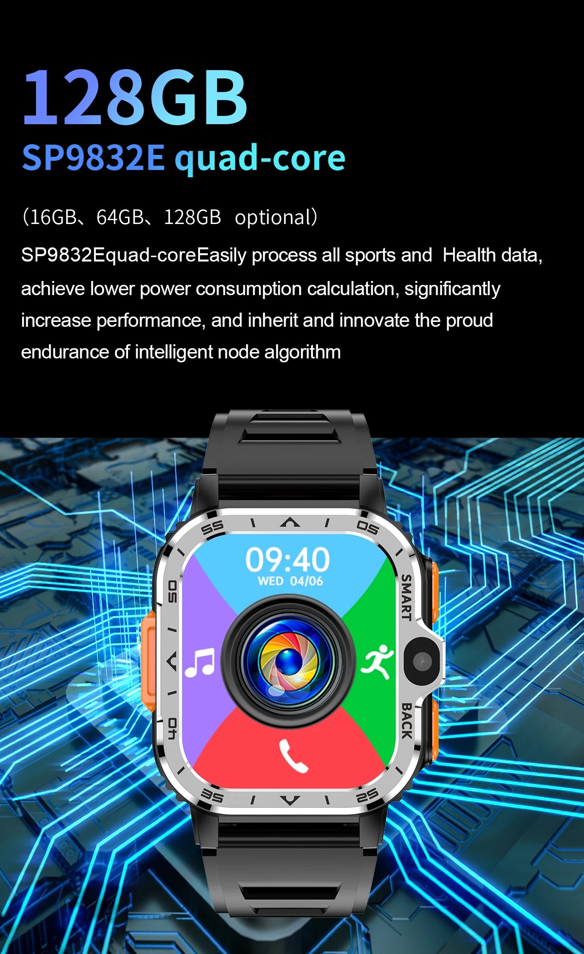Valdus Android Smart Watch for Men