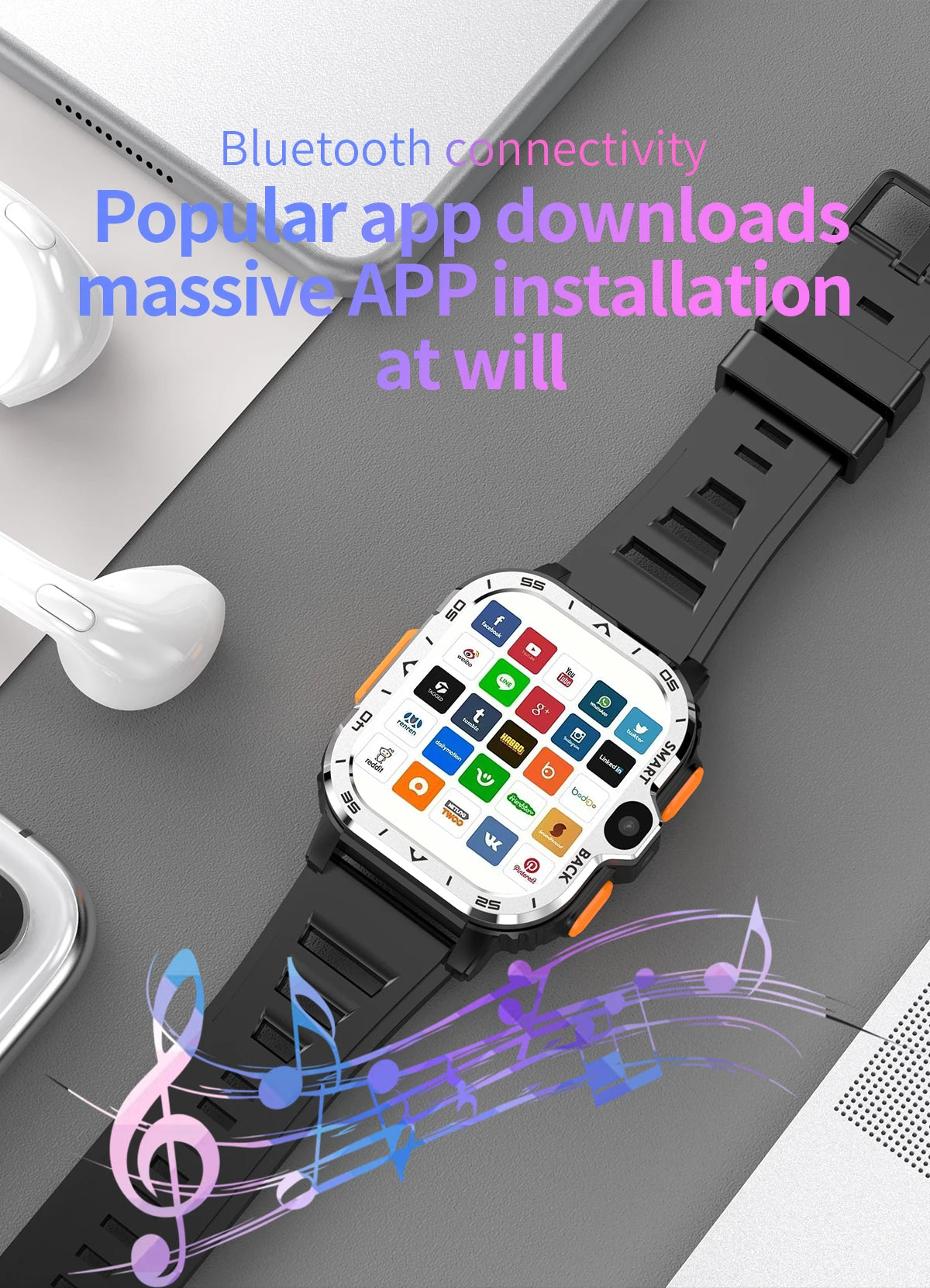Valdus Android Smart Watch for Men