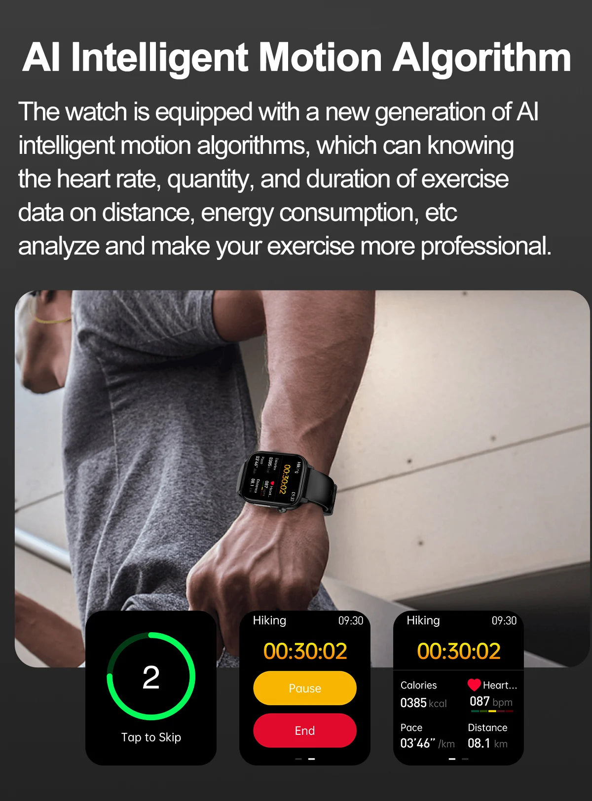 GUHUAVMI LADIES SMART WATCH