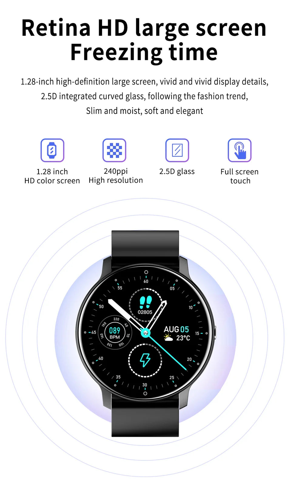 Smart Sports Fitness Watch